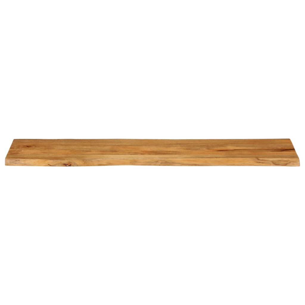 vidaXL Επιφάνεια Τραπεζιού 160x40x2,5 εκ. Live Edge Μασίφ Ξύλο Μάνγκο