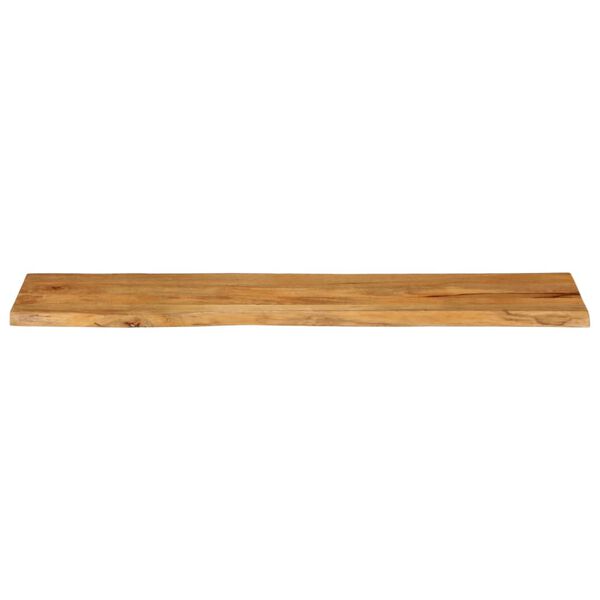 vidaXL Επιφάνεια Τραπεζιού 160x40x2,5 εκ. Live Edge Μασίφ Ξύλο Μάνγκο