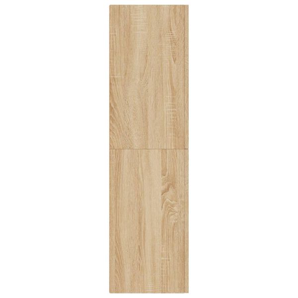 vidaXL Έπιπλο Τηλεόρασης 2 τεμ. Sonoma Δρυς 30,5x30x110εκ. Επεξ. Ξύλο