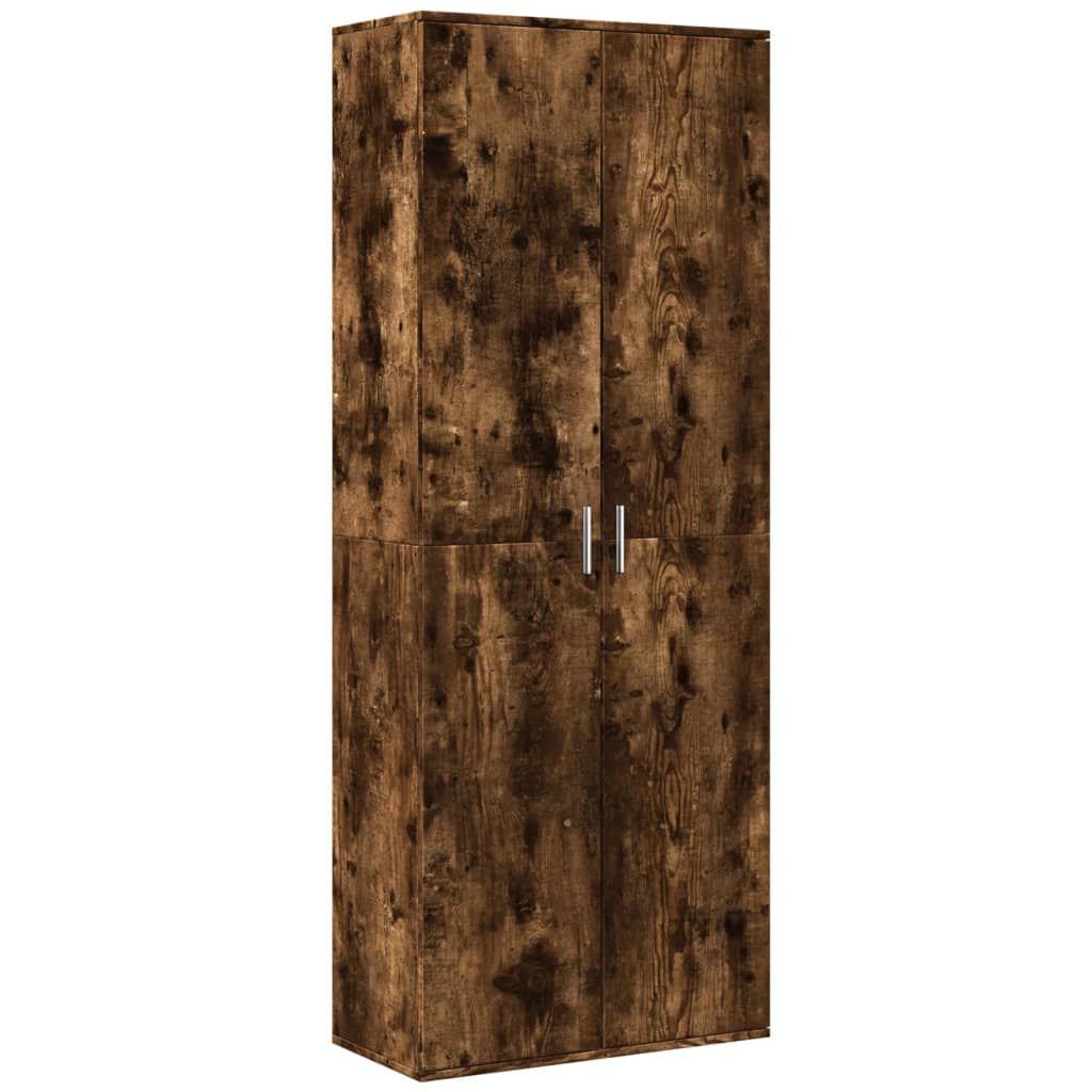 vidaXL Ντουλάπα Καπνιστή Δρυς 70x35x180 εκ. από Επεξεργασμένο Ξύλο