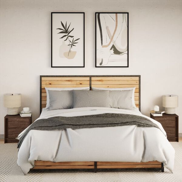 vidaXL &Kappa;&omicron;&mu;&omicron;&delta;ί&nu;&alpha; &mu;&epsilon; &Phi;ώ&tau;&alpha; LED 2 &tau;&epsilon;&mu;. &Kappa;&alpha;&phi;έ &Delta;&rho;&upsilon;&sigmaf; &alpha;&pi;ό &Epsilon;&pi;&epsilon;&xi;&epsilon;&rho;&gamma;&alpha;&sigma;&mu;έ&nu;&omicron; &Xi;ύ&lambda;&omicron;