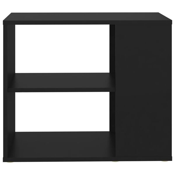 vidaXL Βοηθητικό Ντουλάπι Μαύρο 60 x 30 x 50 εκ. από Επεξ. Ξύλο