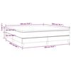 vidaXL &Kappa;&rho;&epsilon;&beta;ά&tau;&iota; Boxspring &mu;&epsilon; &Sigma;&tau;&rho;ώ&mu;&alpha; &Sigma;&kappa;&omicron;ύ&rho;&omicron; &Kappa;&alpha;&phi;έ 180x200 &epsilon;&kappa; &Upsilon;&phi;&alpha;&sigma;&mu;ά&tau;&iota;&nu;&omicron;