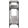 vidaXL Τραπέζι Κονσόλα Γκρι Sonoma 100x29x75 εκ. Επεξεργασμένο Ξύλο