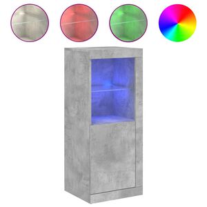 vidaXL &Mu;&pi;&omicron;&upsilon;&phi;έ&sigmaf; &mu;&epsilon; &Phi;ώ&tau;&alpha; LED &Gamma;&kappa;&rho;&iota; &Sigma;&kappa;&upsilon;&rho;&omicron;&delta;έ&mu;&alpha;&tau;&omicron;&sigmaf; 41 x 37 x 100 &epsilon;&kappa;.