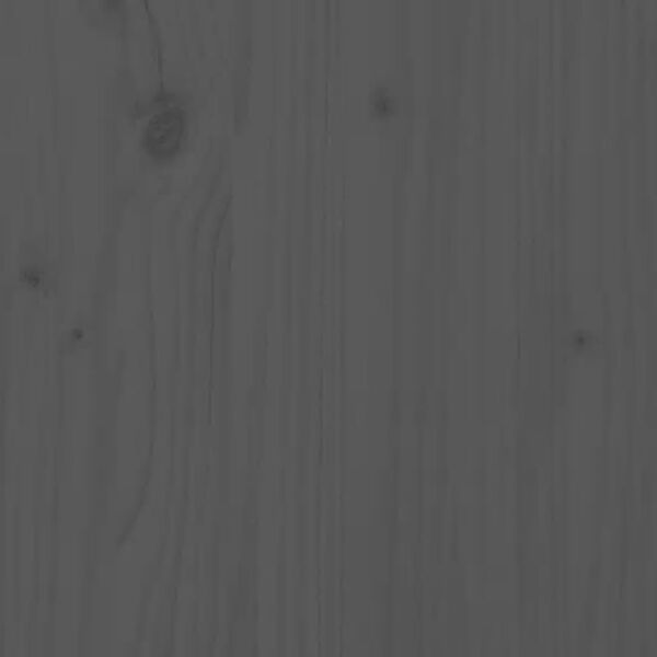 vidaXL Πάγκος Εργασίας Γκρι 181 x 50 x 80 εκ. από Μασίφ Ξύλο Πεύκου