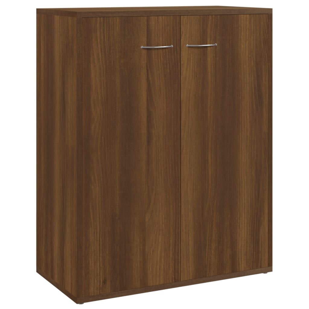 vidaXL Ντουλάπι Καφέ Δρυς 60 x 30 x 75 εκ. από Επεξεργασμένο Ξύλο