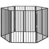 vidaXL &Pi;ό&rho;&tau;&alpha; &Sigma;&kappa;ύ&lambda;&omicron;&upsilon; 6 pcs &Mu;&alpha;ύ&rho;&omicron; 80 x 100 cm &Epsilon;&pi;&iota;&kappa;&alpha;&lambda;&upsilon;&mu;&mu;έ&nu;&omicron;&sigmaf; &Chi;ά&lambda;&upsilon;&beta;&alpha;&sigmaf;