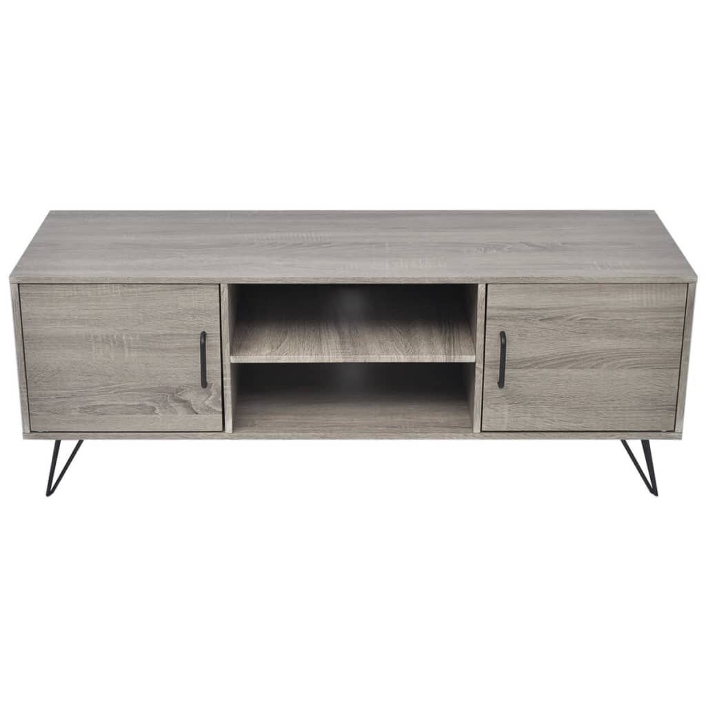 vidaXL Έπιπλο Τηλεόρασης Γκρι 120 x 40 x 45 εκ.