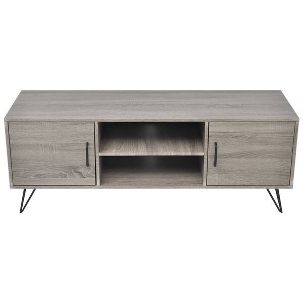 vidaXL Έπιπλο Τηλεόρασης Γκρι 120 x 40 x 45 εκ.