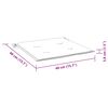 vidaXL Μαξιλάρια Καρέκλας 4 τεμ. Πολύχρωμα 40x40x4 εκ. Υφασμάτινα