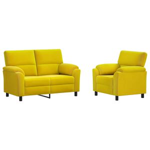 vidaXL &Sigma;&epsilon;&tau; &Kappa;&alpha;&nu;&alpha;&pi;έ 2 pcs &Kappa;ί&tau;&rho;&iota;&nu;&omicron; &Beta;&epsilon;&lambda;&omicron;ύ&delta;&omicron;