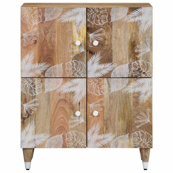 vidaXL Sideboard 60x33,5x75 cm μασίφ ξύλο Mango