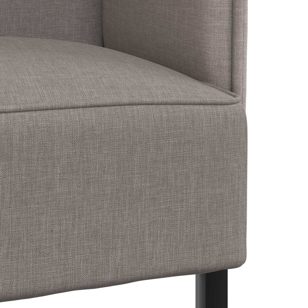 vidaXL Καναπές Υψηλής Πλάτης Ταμπά 109x56x121 εκ. Υφάσματος