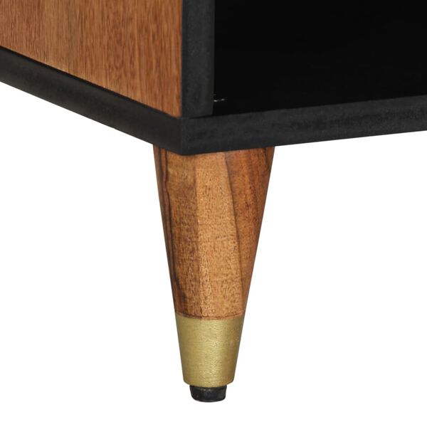 vidaXL Έπιπλο Τηλεόρασης 100 x 33 x 46 εκ. από Μασίφ Ξύλο Μάνγκο