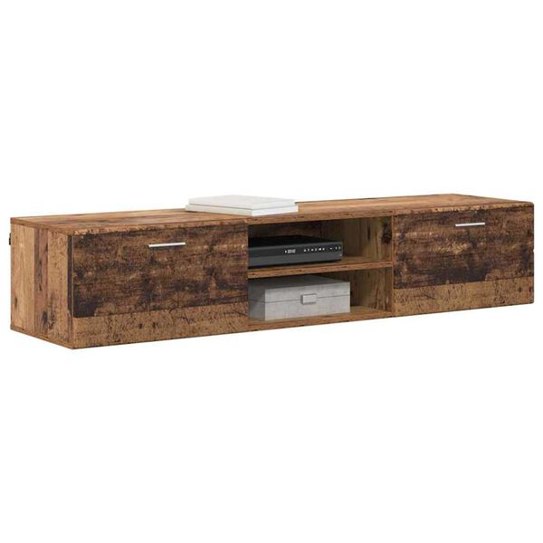 vidaXL Ντουλάπι TV Παλαιό ξύλο 150 x 39 x 30 εκ Επεξεργασμένο ξύλο