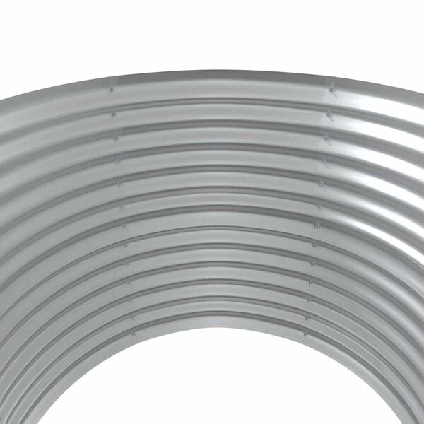 vidaXL Ζαρντινιέρα Πράσινη 100x100x68εκ Γαλβανισμένος χάλυβας