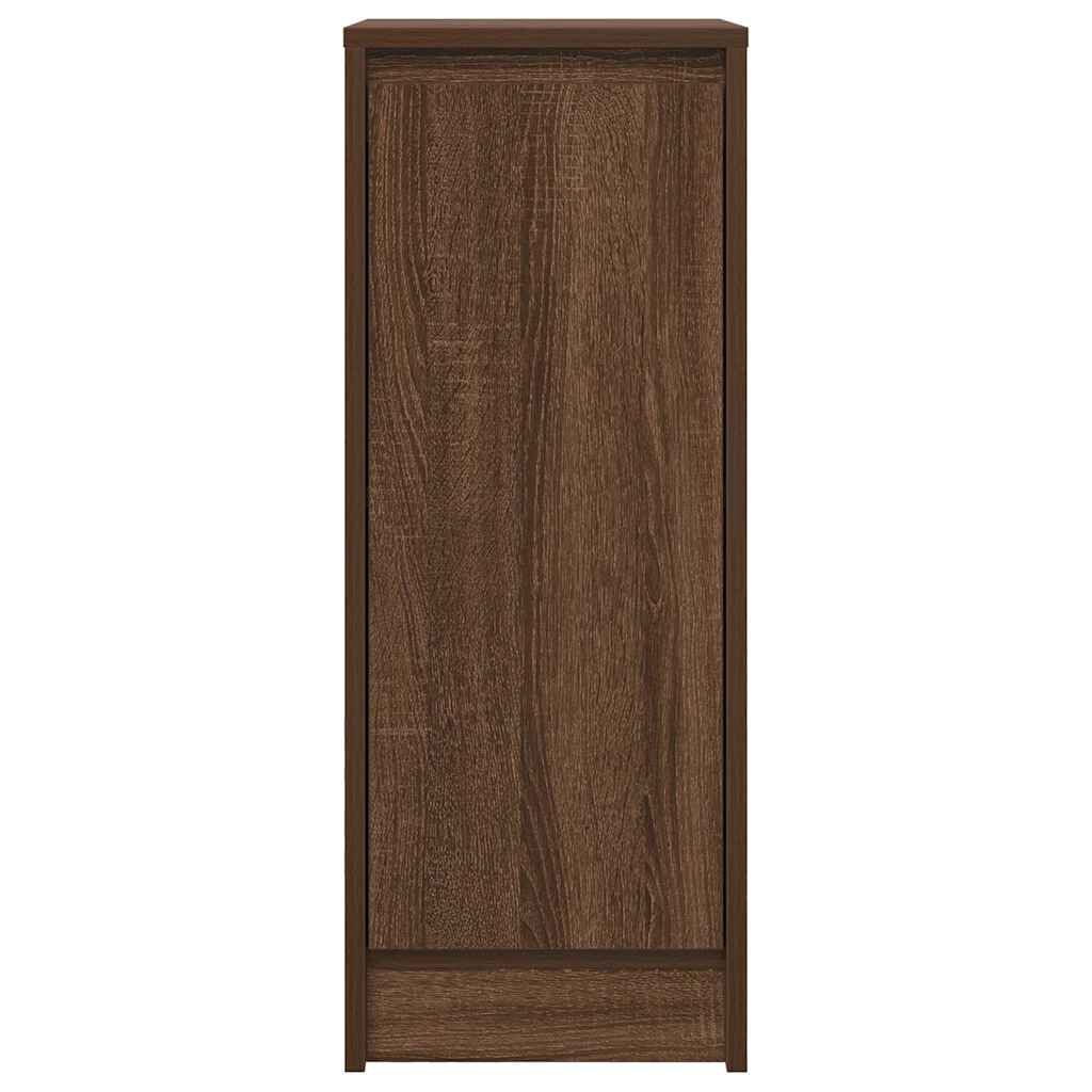 vidaXL Ντουλάπι Καφέ Δρυς 29,5x34x76 εκ. Επεξεργασμένο Ξύλο