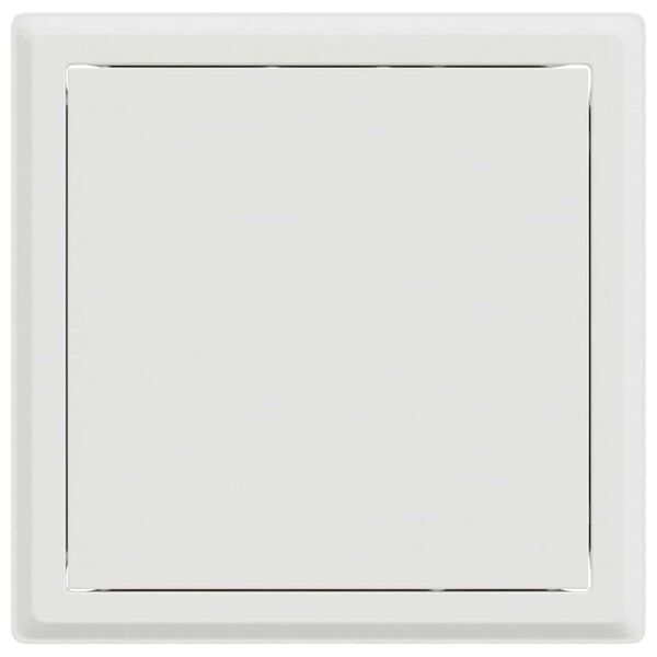 vidaXL Πάνελ Πρόσβασης 2 pcs Λευκό 20 x 20 cm Ατσάλι