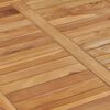 vidaXL Τραπεζαρία Κήπου 80 x 80 x 80 εκ. από Μασίφ Ξύλο Teak