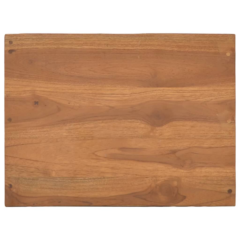vidaXL Κομοδίνο 40 x 30 x 76 εκ. από Μασίφ Ξύλο Teak