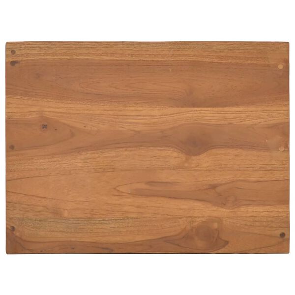 vidaXL Κομοδίνο 40 x 30 x 76 εκ. από Μασίφ Ξύλο Teak