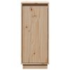 vidaXL Ντουλάπι 31,5 x 34 x 75 εκ. από Μασίφ Ξύλο Πεύκου