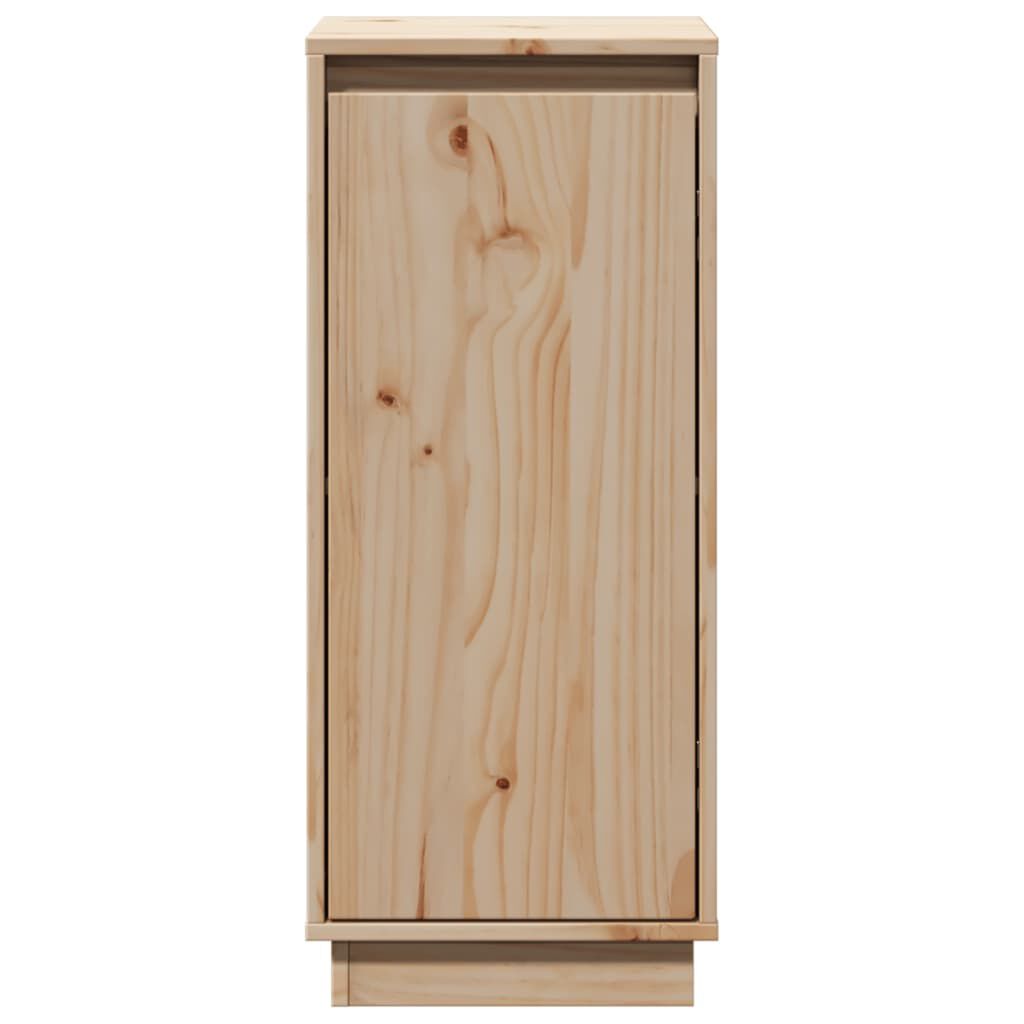 vidaXL Ντουλάπι 31,5 x 34 x 75 εκ. από Μασίφ Ξύλο Πεύκου