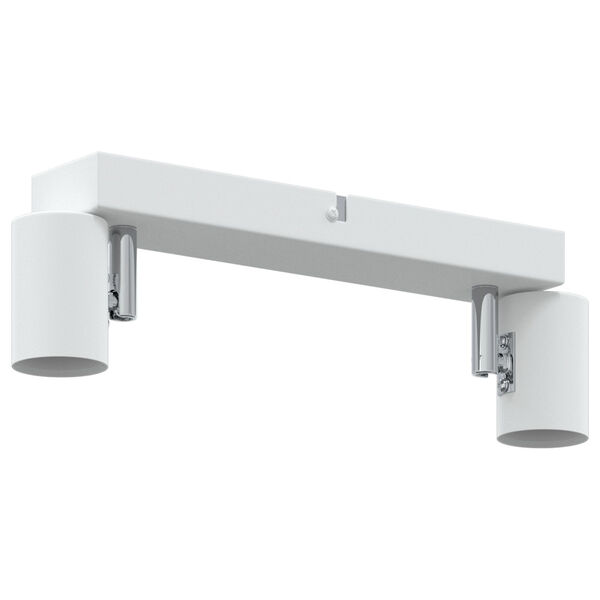 vidaXL Σποτ οροφής Λευκό 26 x 6.5 x 11.5 εκ Ατσάλι