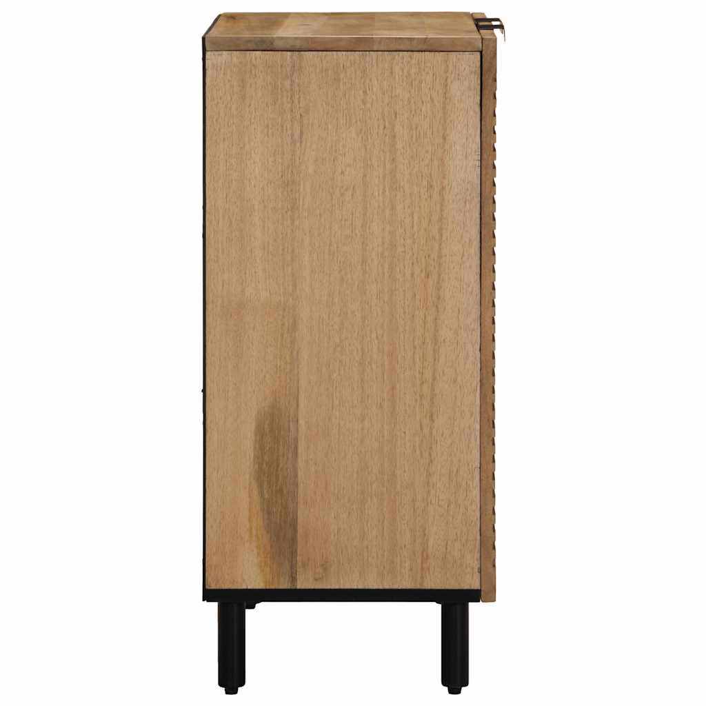 vidaXL Sideboard καφέ 60x33x75 cm μασίφ ξύλο Mango