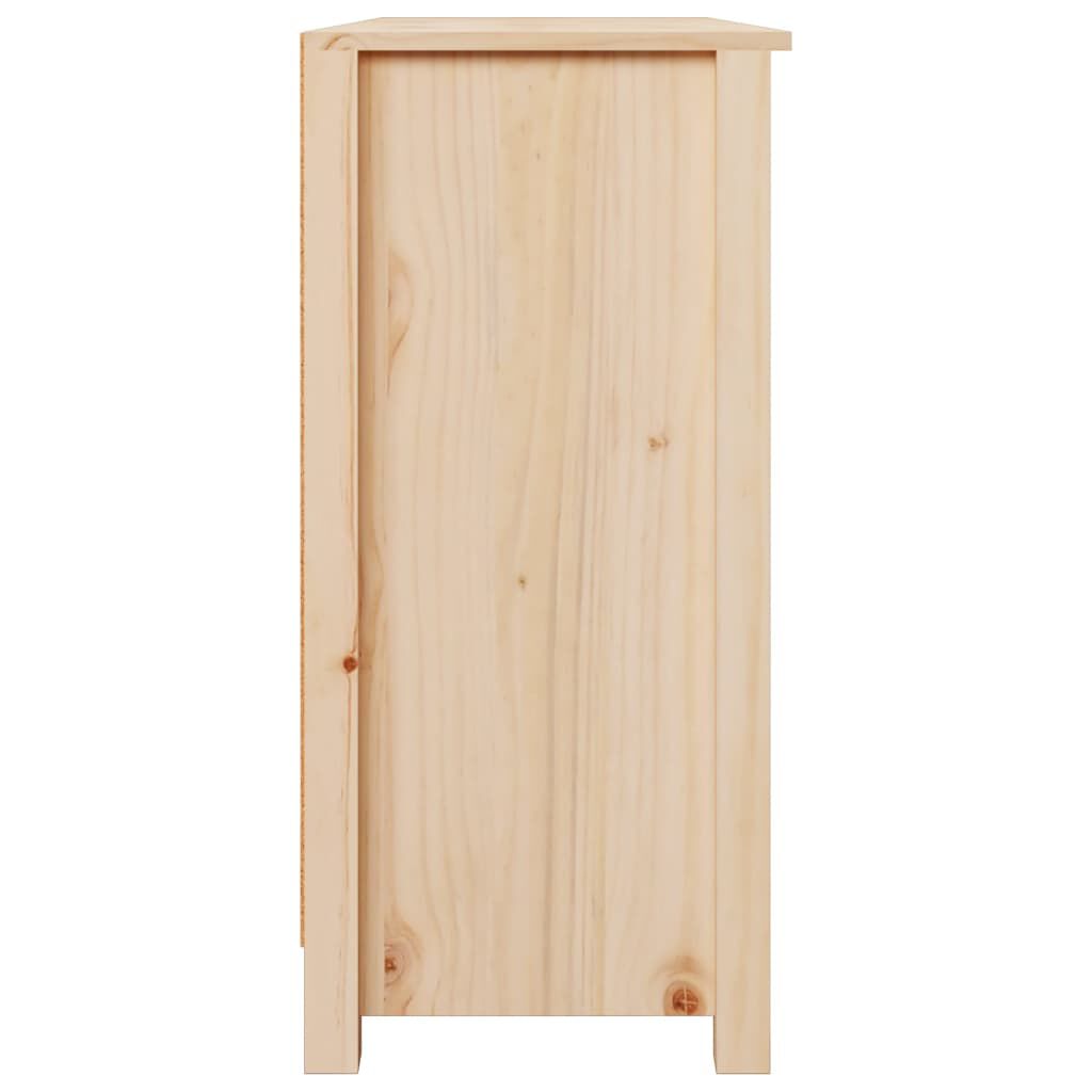 vidaXL Ντουλάπι 100 x 35 x 74 εκ. από Μασίφ Ξύλο Πεύκου