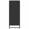 vidaXL Παπουτσοθήκη Μαύρο 48x38x97,5 εκ. από Επεξεργασμένο Ξύλο