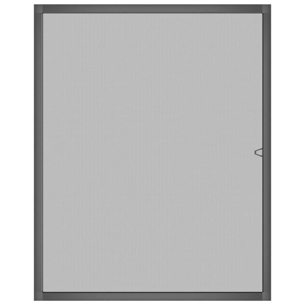vidaXL Σήτα Εντόμων για Παράθυρα Ανθρακί 80 x 100 εκ.