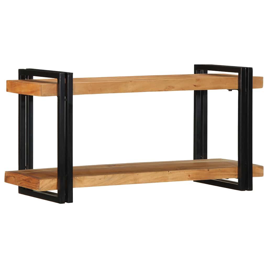 vidaXL Ράφι τοίχου 90x33x45 cm μασίφ ξύλο ακακίας
