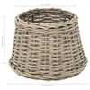vidaXL Καπέλο Φωτιστικού Φυσικό Χρώμα 30 x 20 εκ. από Wicker