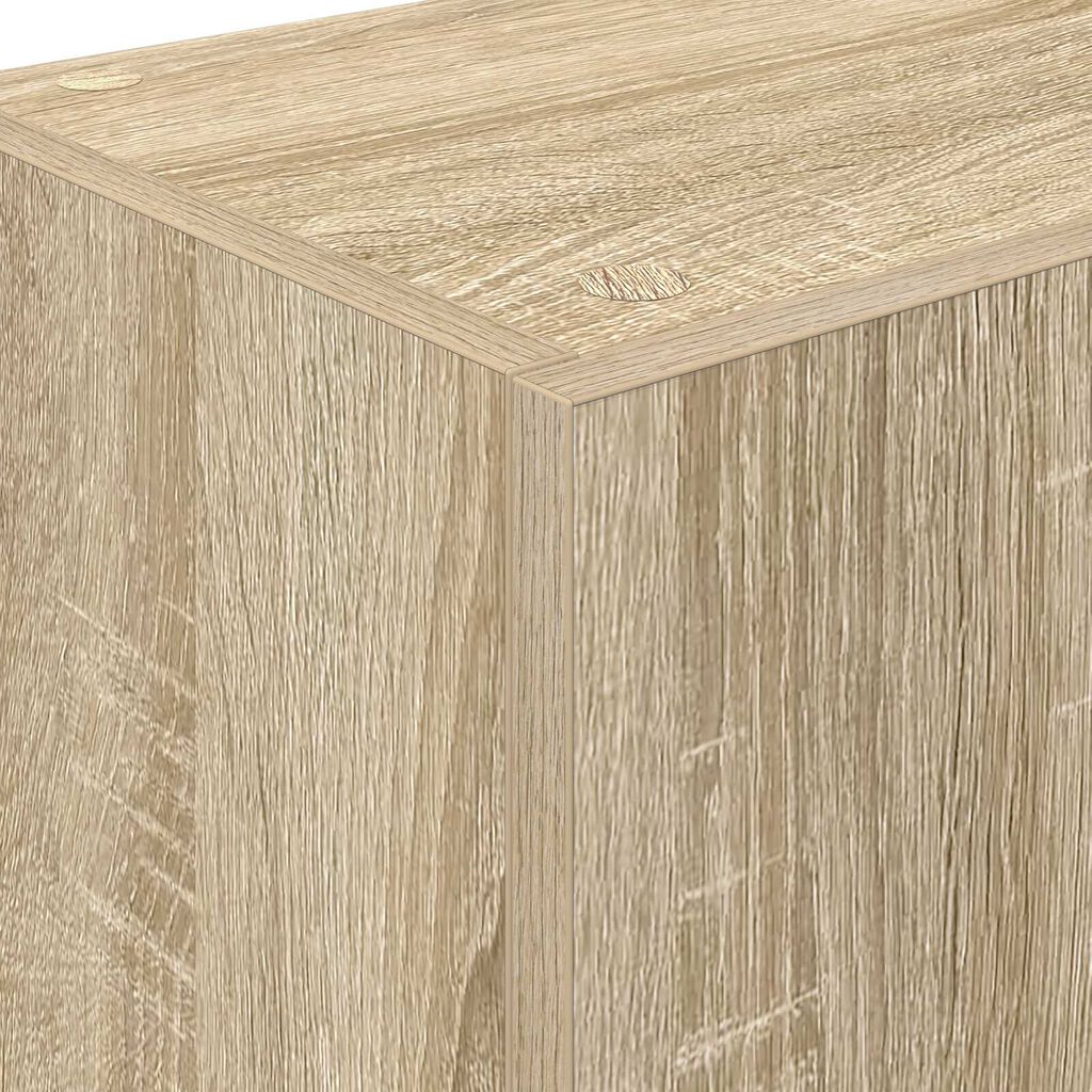 vidaXL Ντουλάπα Κουζίνας Μπεζ 35 x 50 x 180 εκ. Επεξεργασμένο ξύλο