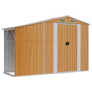 vidaXL &Alpha;&pi;&omicron;&theta;ή&kappa;&eta; &Kappa;ή&pi;&omicron;&upsilon; &Kappa;&alpha;&phi;έ 277 x 93 x 179 &epsilon;&kappa;. &alpha;&pi;ό &Gamma;&alpha;&lambda;&beta;&alpha;&nu;&iota;&sigma;&mu;έ&nu;&omicron; &Alpha;&tau;&sigma;ά&lambda;&iota;