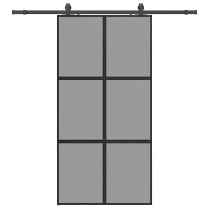 vidaXL &Sigma;&epsilon;&tau; &sigma;&upsilon;&rho;ό&mu;&epsilon;&nu;&eta;&sigmaf; &pi;ό&rho;&tau;&alpha;&sigmaf; &mu;&epsilon; &upsilon;&lambda;&iota;&kappa;ό &mu;&alpha;ύ&rho;&omicron; 102,5x205 cm
