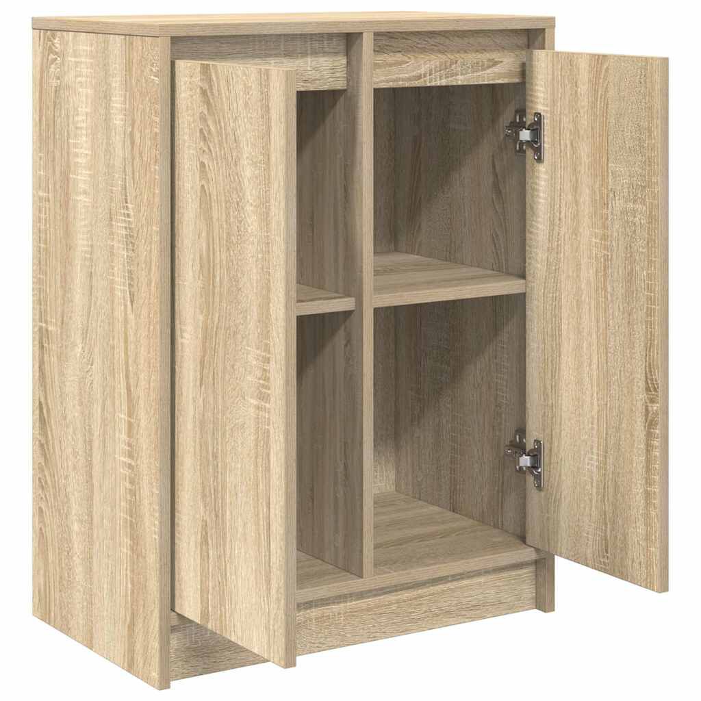 vidaXL Συρταριέρα Sonoma Δρυς 57x34x76 εκ. Επεξεργασμένο Ξύλο