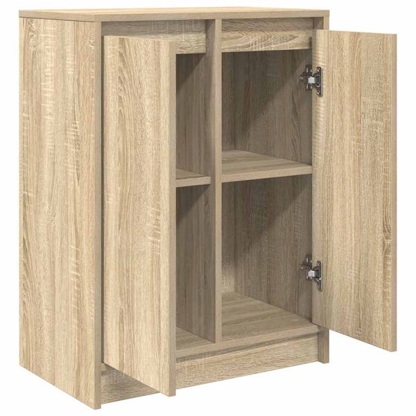 vidaXL Συρταριέρα Sonoma Δρυς 57x34x76 εκ. Επεξεργασμένο Ξύλο