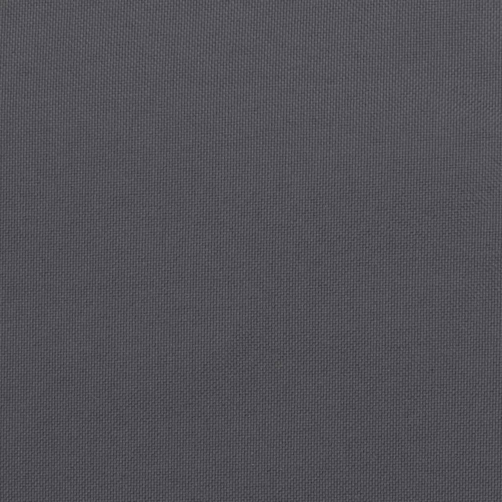 vidaXL Μαξιλάρι Παλέτας Ανθρακί 50 x 40 x 12 εκ. Υφασμάτινο