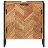 vidaXL Ντουλάπι Μπάνιου Επιτοίχιο 55x35x60 εκ. Μασίφ Ακακία/Σίδερο