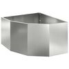 vidaXL &Gamma;&omega;&nu;&iota;&alpha;&kappa;ό &Rho;&omicron;&delta;ό&delta;&epsilon;&nu;&tau;&rho;&omicron; &Alpha;&sigma;&eta;&mu;ί 60 x 60 x 35 cm &Gamma;&alpha;&lambda;&beta;&alpha;&nu;&iota;&sigma;&mu;έ&nu;&omicron;&sigmaf; &chi;ά&lambda;&upsilon;&beta;&alpha;&sigmaf;