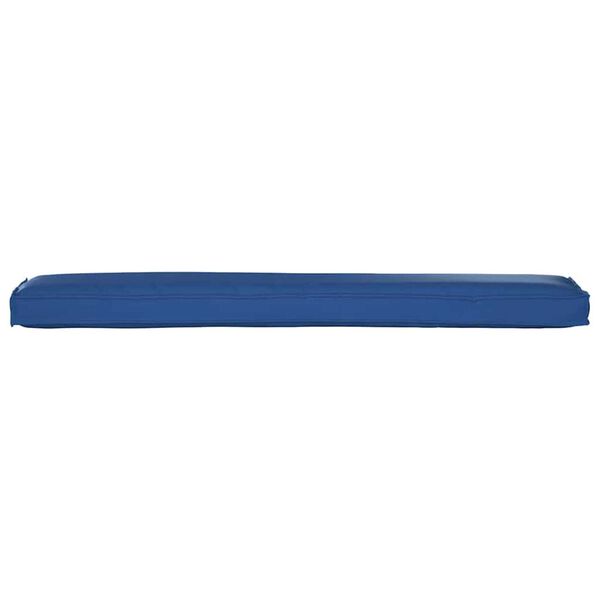 vidaXL Μαξιλάρι παλέτας Μπλε Ρουά 200 x 40 x 8 εκ. Ύφασμα Oxford