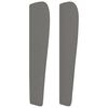 vidaXL Κρεβάτι Boxspring με Στρώμα Σκούρο Γκρι 140x200 εκ Υφασμάτινο