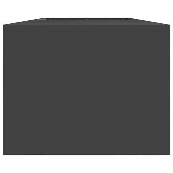 vidaXL Φωτιά Μαύρο 160 x 45 x 35 εκ Ατσάλι