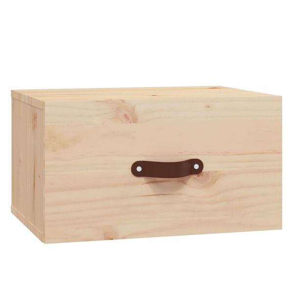 vidaXL Κομοδίνα Επιτοίχια 2 τεμ. 40 x 29,5 x 22 εκ.