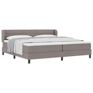 vidaXL &Kappa;&rho;&epsilon;&beta;ά&tau;&iota; &mu;&epsilon; &epsilon;&lambda;&alpha;&tau;ή&rho;&iota;&alpha; &mu;&epsilon; &sigma;&tau;&rho;ώ&mu;&alpha; Taupe 200 x 200 cm ύ&phi;&alpha;&sigma;&mu;&alpha;