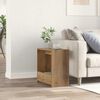 vidaXL Side Table Artisan Oak 50x26x50 cm Κατασκευασμένο ξύλο
