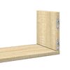 vidaXL Ραφιέρες Τοίχου 3 τεμ. Sonoma Δρυς 58x18x18 εκ. από Επεξ. Ξύλο